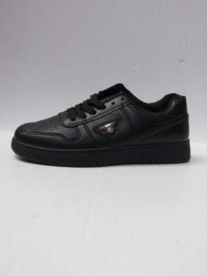Buty sportowe damskie na płaskim (37-42) E2016-11D BLACK