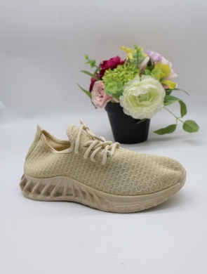 Buty sportowe damskie na płaskim (36-41) TA29 BEIGE