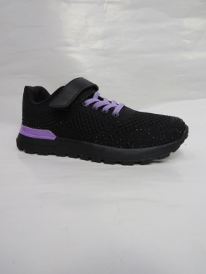 Buty sportowe dziewczęce (32-37) EC206 BLACK/PURPLE