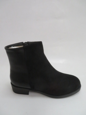 Botki damskie jesienne na płaskim (36-41) 2005-737C BLACK
