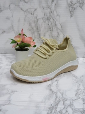 Buty sportowe damskie na płaskim (36-41) J110 BEIGE