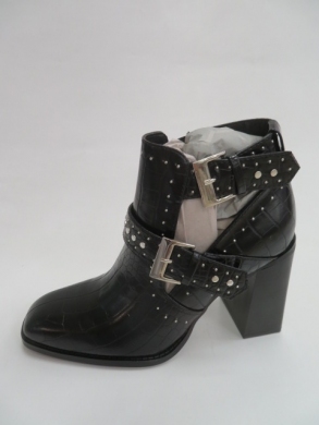 Botki damskie jesienne na obcasie (36-41) A653 BLACK