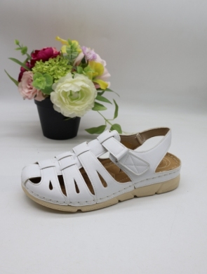 Sandały damskie na płaskim (36-42) 92079-8 WH