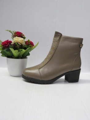 Botki damskie ocieplane na obcasie (36-41) G561-2