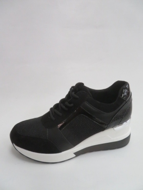 Sneakersy damskie niskie (36-41) 8507-SP BLACK