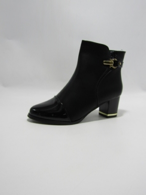 Botki damskie ocieplane na obcasie (36-41) G605-1