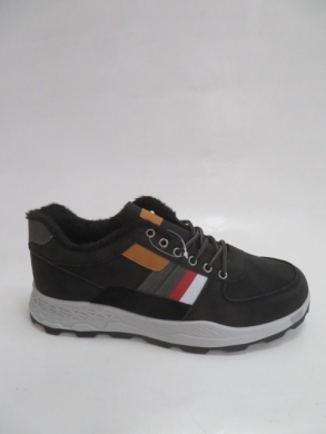 Buty sportowe męskie ocieplane (40-46) 6051-1 BLACK