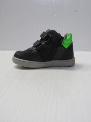 Botki chłopięce (20-25) P558 BLACK/GREEN