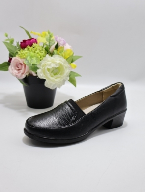 Półbuty damskie na obcasie (36-41) 22T84-1 BLACK