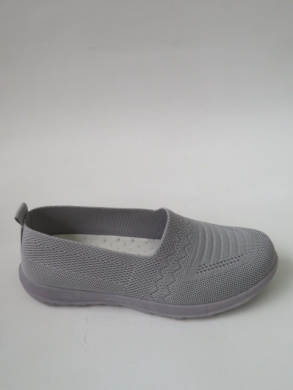 Tenisówki damskie na płaskim (36-41) D40-2 GREY
