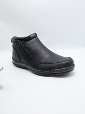 Botki męskie ocieplane (40-46) 2622-1 BLACK