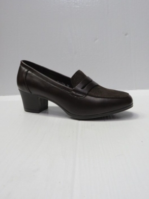 Półbuty damskie na obcasie (36-41) 61716 BROWN