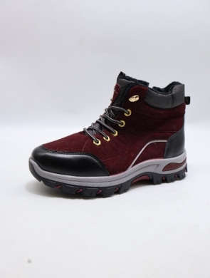 Trapery damskie ocieplane (36-41) AF23-301 WINE/RED