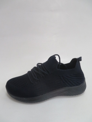 Buty sportowe damskie na płaskim (36-41) W050 NAVY