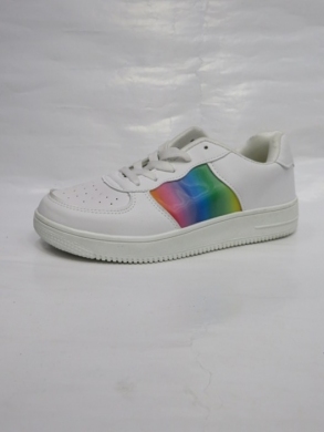Buty sportowe damskie na płaskim (36-41) XY-273 WHITE
