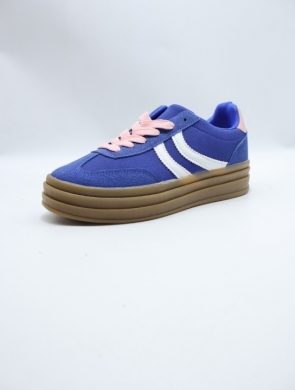 Buty sportowe damskie na płaskim (36-41) I520 BLUE