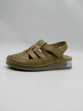 Sandały damskie na płaskim (36-41) K01-8 KHAKI