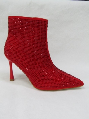Botki damskie na szpilce (36-41) JH268 RED