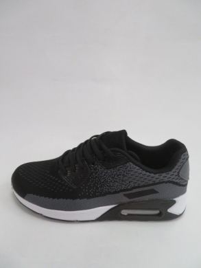 Sportowe Damskie na koturnie (36-41) B2900-1 BLACK/GREY