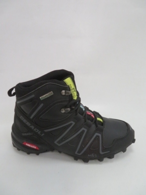 Trekkingowe męskie ocieplane (41-46) 4138-A BLACK