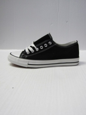 Trampki damskie na płaskim (36-41) 7-B16C BLACK