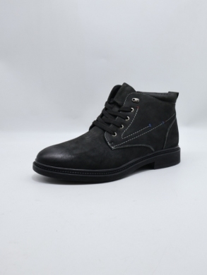 Botki męskie ocieplane (40-45) 63507-1 BLACK
