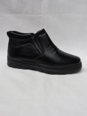 Botki męskie ocieplane (41-46) 9761 BLACK