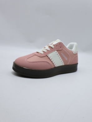 Buty sportowe damskie na płaskim (36-41) A-101 PINK