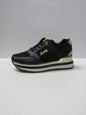 Buty sportowe damskie na płaskim (36-41) 0-918 BLACK