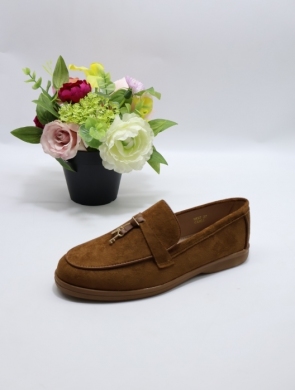 Mokasyny damskie na płaskim (36-41) 1837 CAMEL