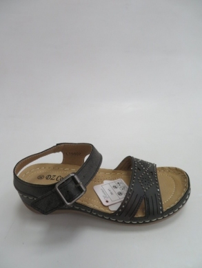 Sandały Damskie na koturnie (36-41) 19807 BLACK