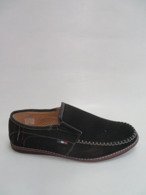 Mokasyny Męskie (40-46) 7133-1 BLACK