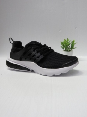 Buty sportowe damskie na płaskim (36-41) 520-6 BLACK