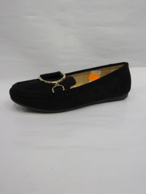 Mokasyny damskie na płaskim (36-41) LE-550 BLACK