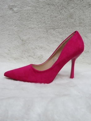 Czółenki damskie na szpilce (36-41) NF78 FUCHSIA