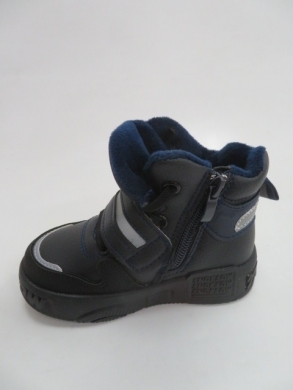 Botki chłopięce jesienne (22-37) P681 BLUE/ROIAN