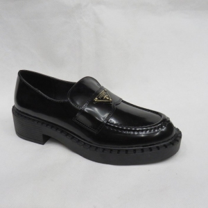 Mokasyny damskie na płaskim (36-41) BL6373 BLACK
