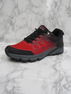 Buty sportowe młodzieżowe (36-41) 7058-4 RED/BLACK