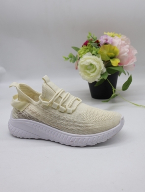 Buty sportowe damskie na płaskim (36-41) J-16 BEIGE