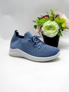 Buty sportowe damskie na płaskim (36-41) XLL-23189 BLUE