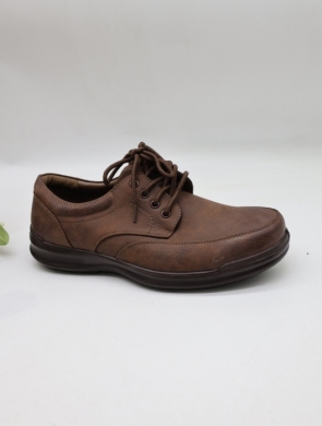Półbuty męskie (40-46) 1379-2 BROWN