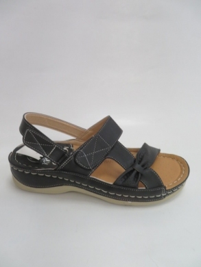 Sandały damskie na koturnie (36-41) 12699 BLACK