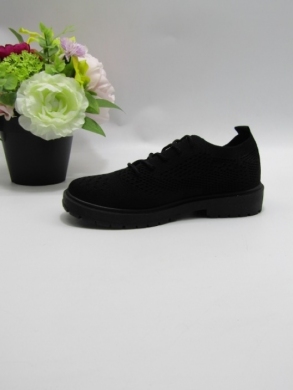 Buty sportowe damskie na płaskim (36-41) H17 BLACK