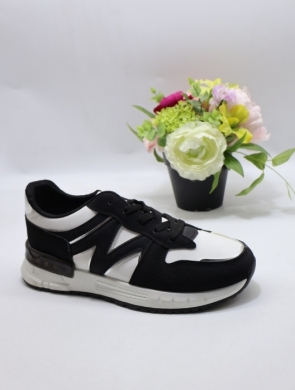 Buty sportowe damskie na płaskim (36-41) A88-173 BLACK