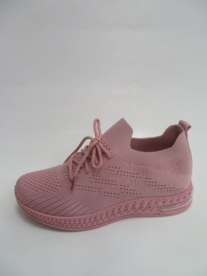 Buty sportowe damskie na płaskim (37-42) N1561 PINK