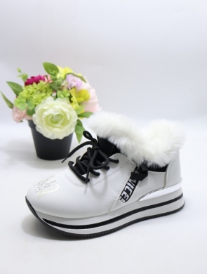 Buty sportowe damskie ocieplane (36-41) XBC-24507 WHITE