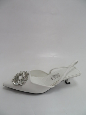 Sandały Damskie na obcasie (36-41) 77-346 WHITE