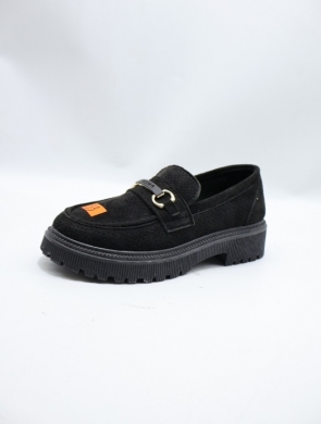 Mokasyny damskie na płaskim (36-41) TL275 BLACK