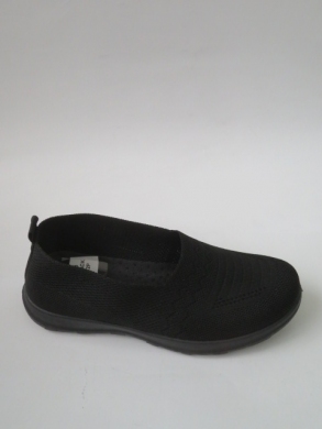 Tenisówki damskie na płaskim (36-41) D40-1 BLACK