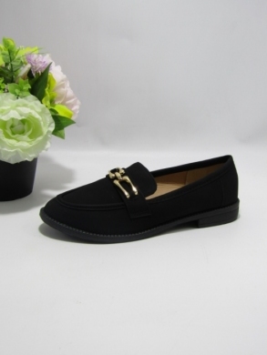 Mokasyny damskie na płaskim (36-41) 36-75 BLACK